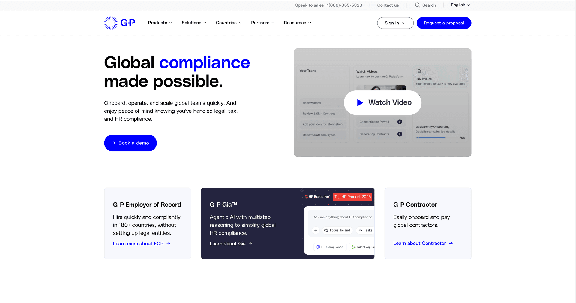 Globalization Partners platform